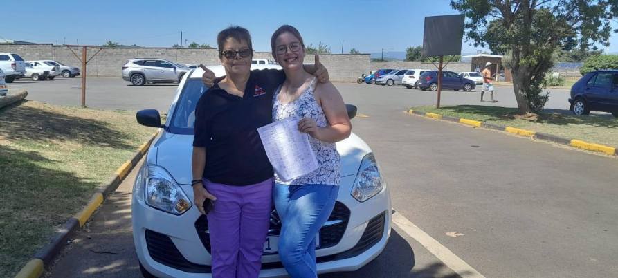 Delta Driving School student 3 celebrating their pass